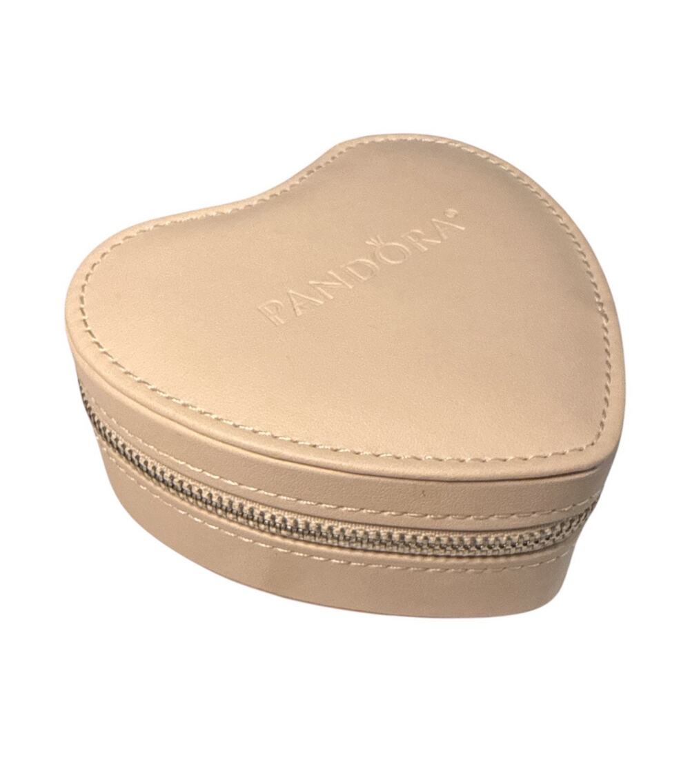 Pandora Heart Shaped Jewelry Box Pink